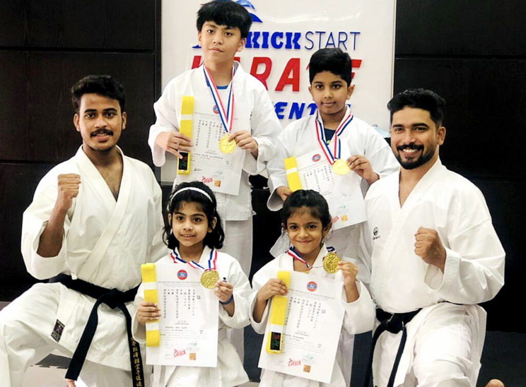 Karate classes in Abu Dhabi Kick boxing Tumbling