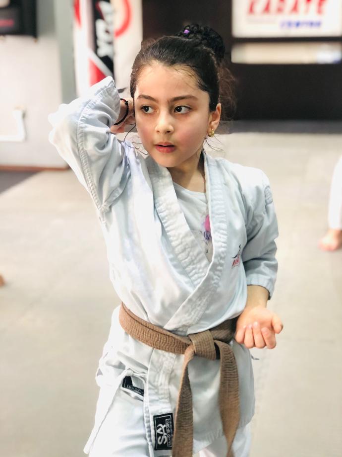 karate training 