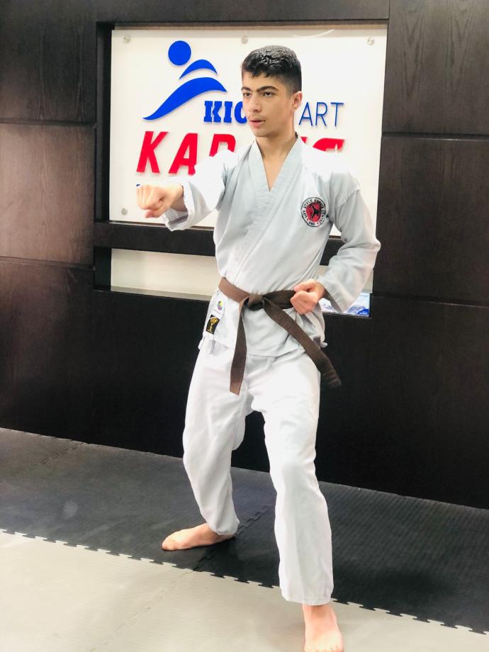 karate training